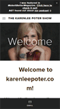 Mobile Screenshot of karenleepoter.com
